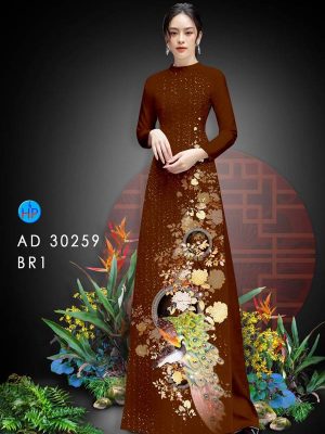 1610941032 150 vai ao dai dep hoa in 3D (10)